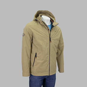 Куртка чоловіча BLACK VINYL (міжсезонна) TC24-2356 Бежевий 100% поліестер 46(Р)