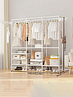 Вішалка для одягу на підлогу на 3 секції RD-9007 Біла, фото 3