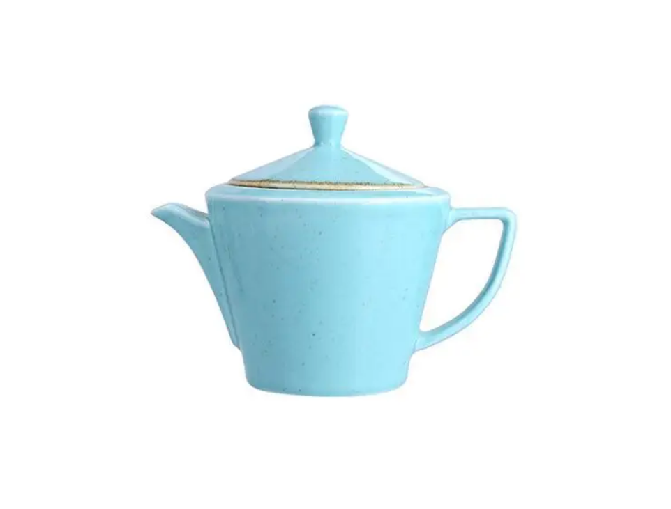 Чайник порцеляновий з кришкою Turquoise 500 мл Porland 938405/T