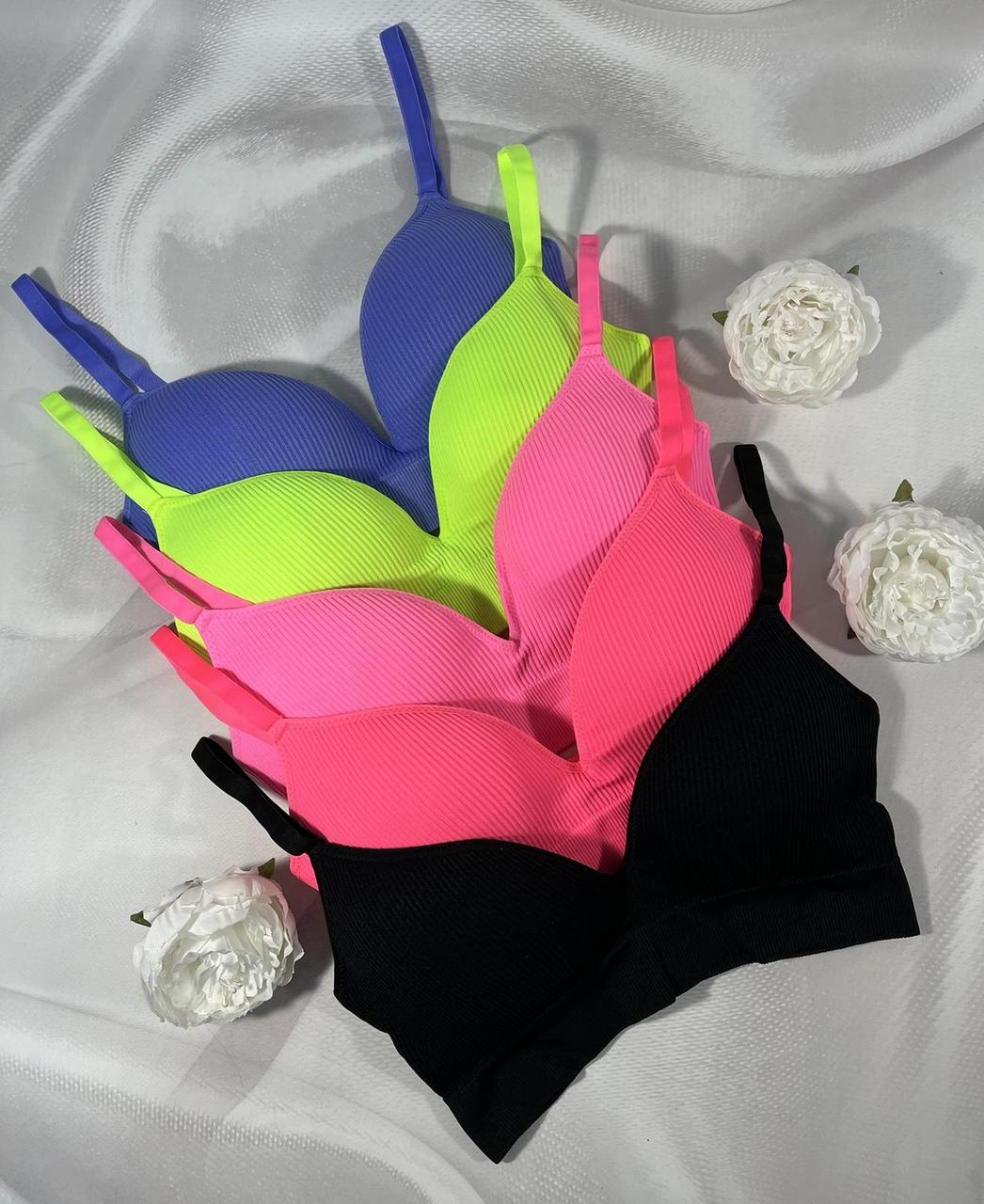 Топ бюстгальтер Ouno  в рубчик Розмір s-m 44-46 I-xl 46-48