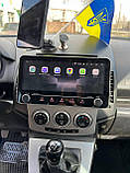 Штатная магнитола 10" дюймов Mazda 5 / android 10.1 (2005-2009г.в), фото 2