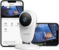 GNCC Baby Monitor C1, Камера видеонаблюдения с 1080P, белый