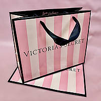 Подарочный пакет Victoria's Secret Полоска размер L 280х230х120 мм