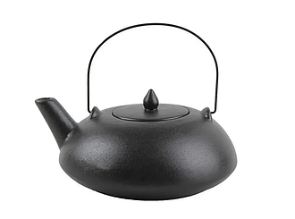 Чайник Black 700 мл порцеляновий Porland 93Z170