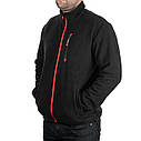 Куртка флісова, тканина поліестер, щільність 280 G, з кишенею на грудях і двома бічними, розмір M INTERTOOL, фото 2