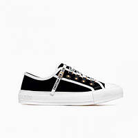 Женские кроссовки Dior  low-top black Premium (оригінальне пакування) жіночі кросівки Dior унісекс