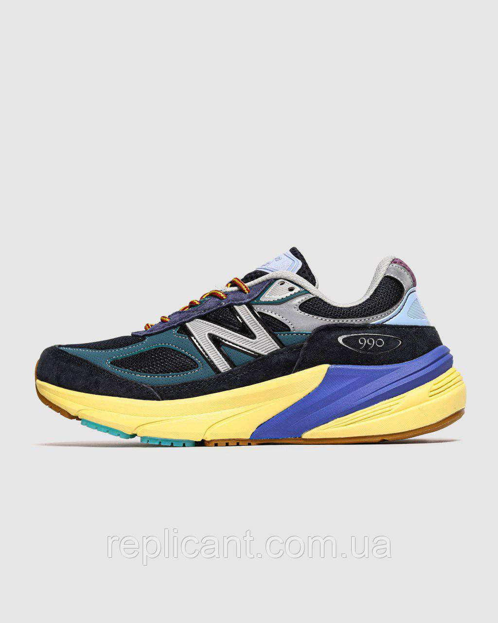 Жіночі кросівки New Balance Action Bronson x 990v6 Made in USA 'Lapis Lazuli' M990AC6 В'єтнам, фото 1