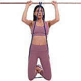 Гумова петля для підтягувань (стрічка силова) Zelart POWER BANDS FI-3917-B, фото 7