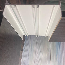 Вбудований карниз для гіпсокартону Грація LED Люкс білий 3.5