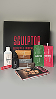 Професійний набір для фарбування брів Sculptor Скульптор Brow Tinting Set