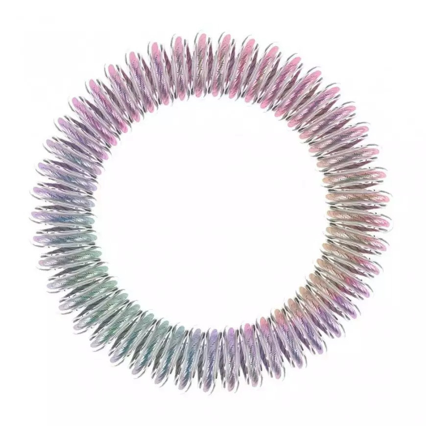 Резинка для волосся InvisiBobble Slim Vanity fairy прозоро-кольорова тонка 1 шт, фото 1