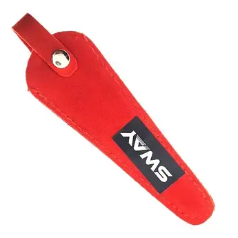 Замшевий чохол для одних ножиць Sway Red 110 999007 RED