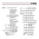 Набір інструментів 1/2" & 3/8" & 1/4", 156ед, Cr-V STORM INTERTOOL ET-8156, фото 10