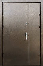 Двері металеві  Redfort - Серія Метал/Метал + притвор в комплектаціі  Оптима плюс , колір Мідний антік