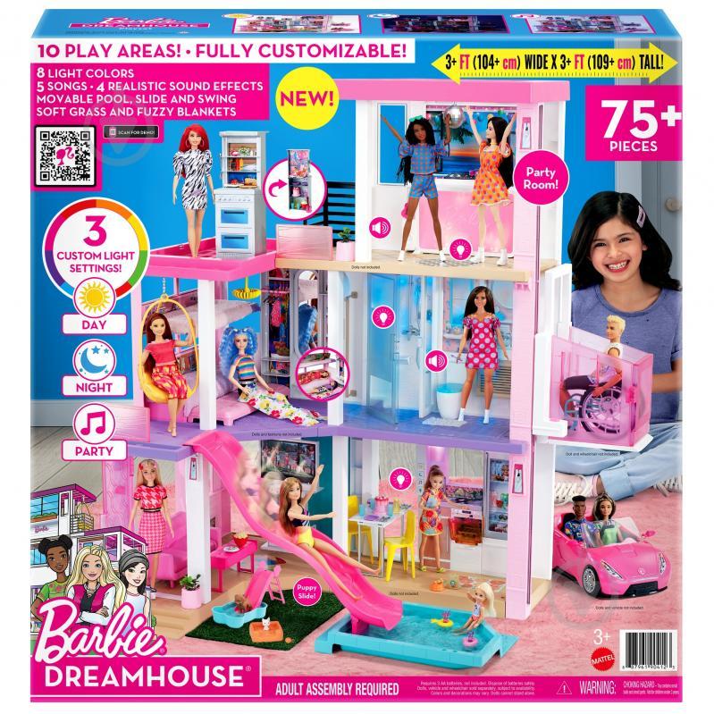 Будиночок для ляльок Barbie Dreamhouse Сучасний Будинок Мрії Барбі  GRG93, фото 1