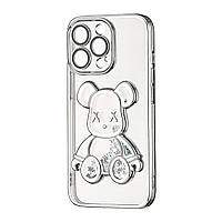 Чехол Shining Bear Case iPhone 13 Pro Silver