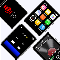 MP3 плеєр Rock Star M20 2.4" Bluetooth 5.2 Hi-Fi 64Gb із зовнішнім динаміком, фото 3