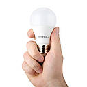 Світлодіодна лампа LED 12 Вт, E27, 220 В, INTERTOOL LL-0015, фото 4