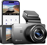 Видеорегистратор AZDOME M63 Lite 4K Dash Cam Front, 2160P Car Camera, черный