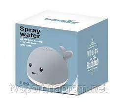 Дитяча іграшка у формі кита з фонтанчиком Spray water Bath Toy - фото 2 - id-p2133615123