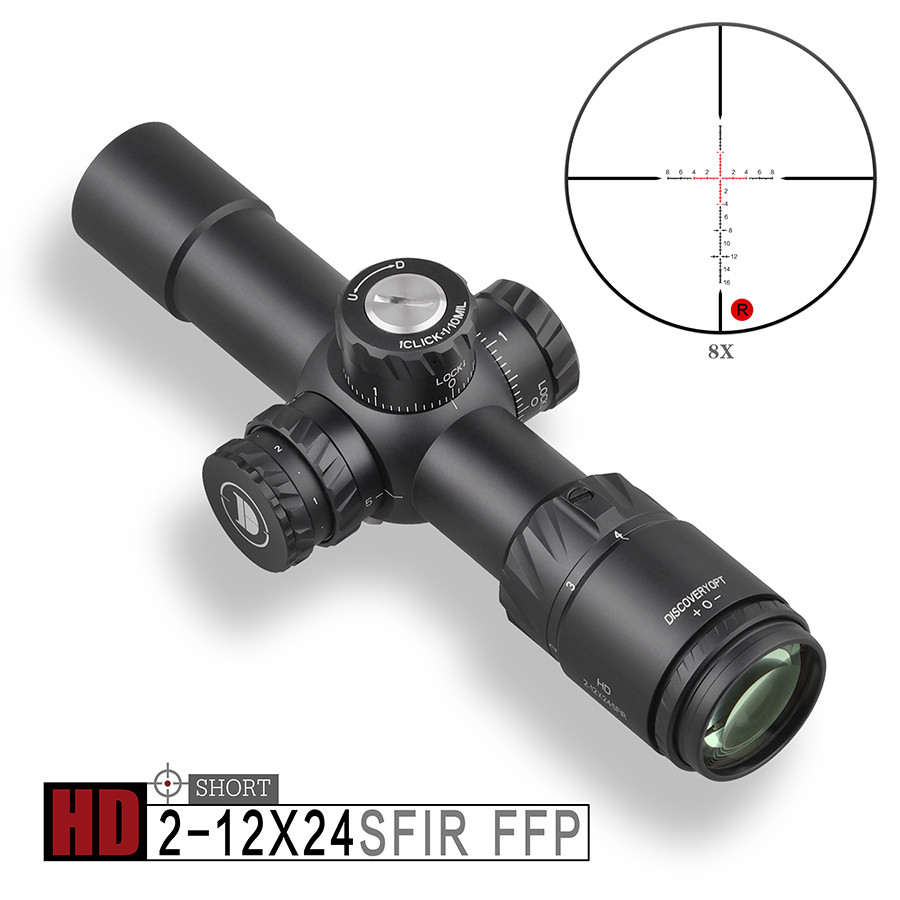 Discovery Optics HD 2-12x24 SFIR FFP