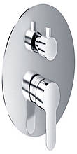 Трипозиційний прихований змішувач для ванни/душа (круглий) CM-11.R-300-01