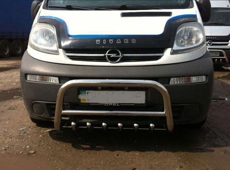 Кенгурятник Opel Vivaro 2001-2014 (6кликів) (Туреччина)