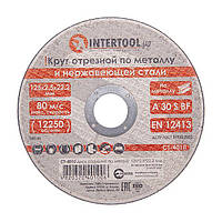 Круг отрезной по металлу INTERTOOL CT-4010