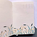 Блокнот Журавлі Блакитний, фото 2