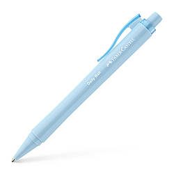 Ручка кулькова Faber-Castell Daily Ball XB Sky Blue, корпус нібесно-блакитний, стрижень синій (1,0 мм), 140688