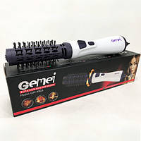 Фен-щітка для волосся фен, що обертається GM-4826, фен з насадкою брашинг,