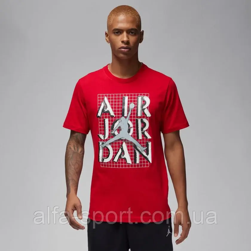 Футболка Jordan Brand Jm Stack Ss Crew (FN5978-687)