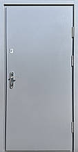Двері металеві  Redfort - Серія Метал/Метал + притвор комплектація Оптима плюс, RAL 7024