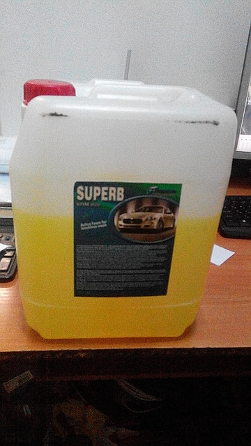 Активна піна Aqualine Superb БЛМ 025 (1:10) 12 кг, фото 1