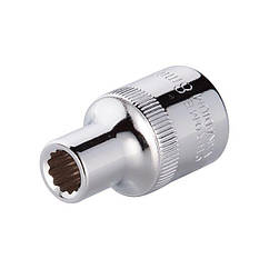 Головка дванадцятигранна 1/2", 8 мм INTERTOOL ET-0208