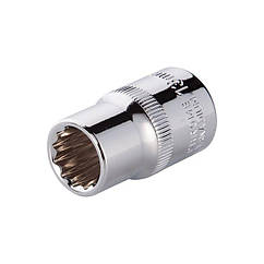 Головка дванадцятигранна 1/2", 13 мм INTERTOOL ET-0213