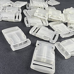 Фастекс пластик 20 мм (50 шт) прозорий