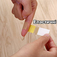 Лейкопластир медичний 1 пластина 5шт. Пластир від мозолів, ран, порізів. Лейкопластир бактерицидний, фото 7