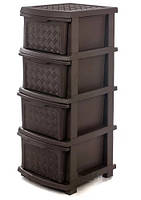 Комод КОМПАКТ Солнер (90х34х42см) коричневий 000014926