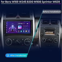 Junsun 4G Android магнитола для Mercedes Benz W203 W209 W219 W211 E200 E220 E300 E350 B200 W169 W245 vito W639