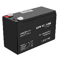 Акумулятор олив'яно-кислотний LogicPower AGM LPM 12 — 9.0 AH