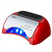 УФ лампа для ногтей Beauty nail 18K CCFL LED 48W сушилка сенсор Красный PRO_949
