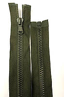 Блискавка Тип 5 хакі косий зуб 70 см