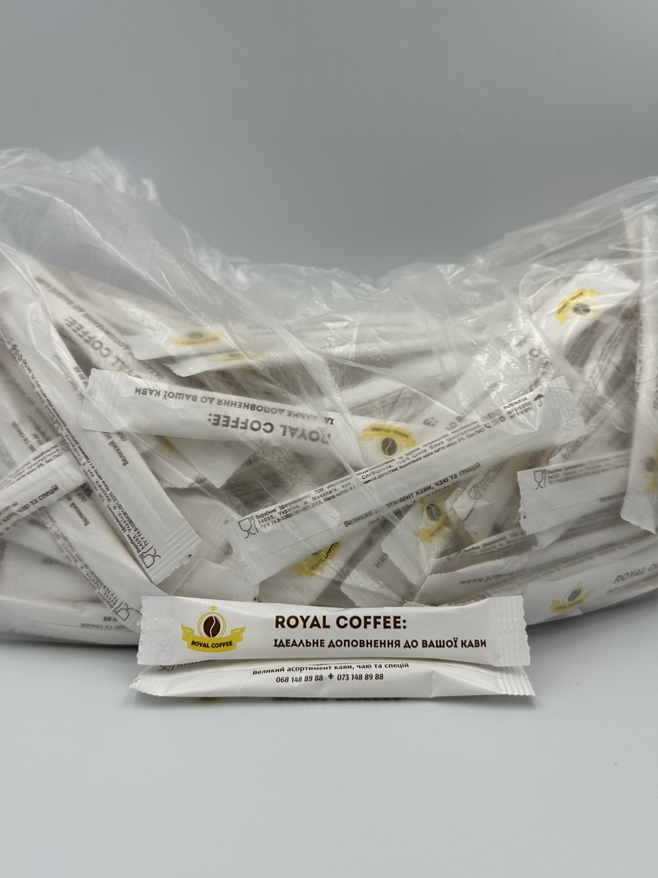 Сахар в стиках Royal Coffee 4g (200шт/уп) - фото 1 - id-p2133662811