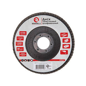 Диск шліфувальний пелюстковий INTERTOOL BT-01151