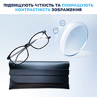 Комп'ютерні окуляри для захисту очей від УФ-променів Mod3560-2 універсальні без діоптрій
