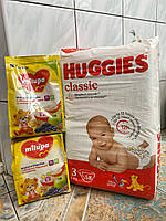 Памперси Huggies 3 ( 4-9 kg / 58 шт)