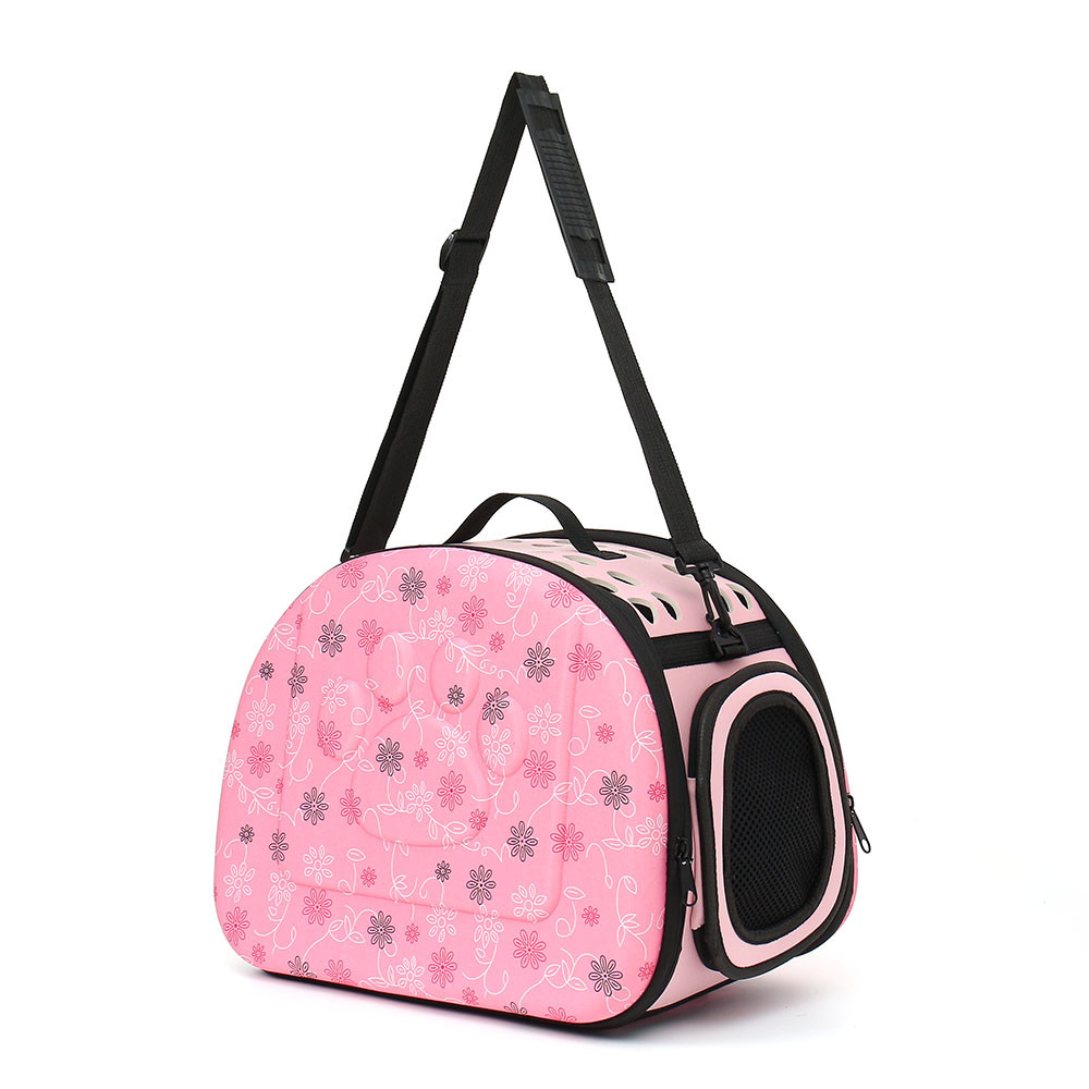 Сумка для перенесення котів та собак 42x28x30 см CosmoPet CP-406 Pink