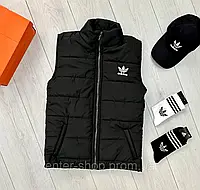 Мужские жилеты и безрукавки Adidas, Жилет на весну Adidas, Жилетки адидас мужские