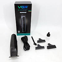 Машинка для стрижки бороди VGR V-229 | Триммер для усов | Окантовочная машинка, TC-315 Подстригательная